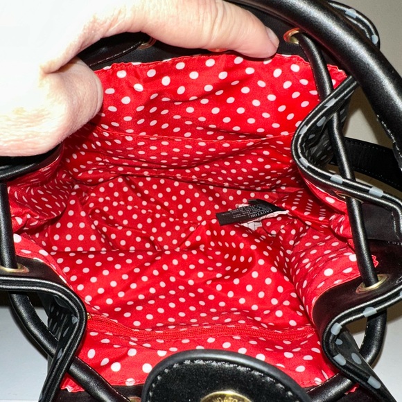 Minnie Mouse Disney Loungefly Handbag with crossbody strap - Picture 8 of 10